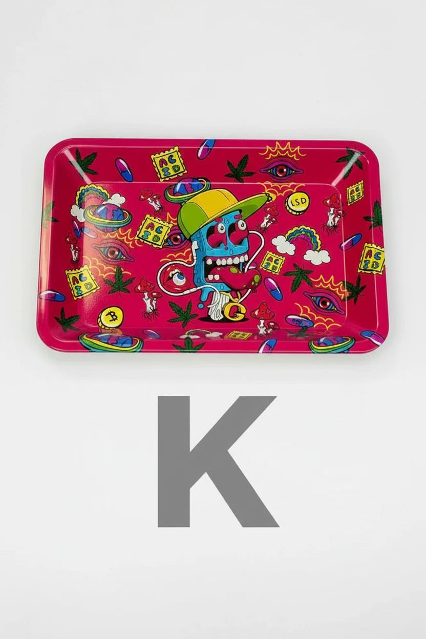 Small Graphic Rolling Tray