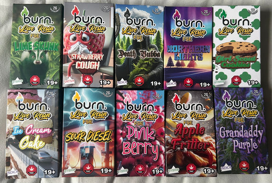 Burn 2g THC Vapes