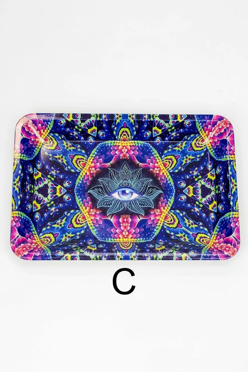 Small Graphic Rolling Tray