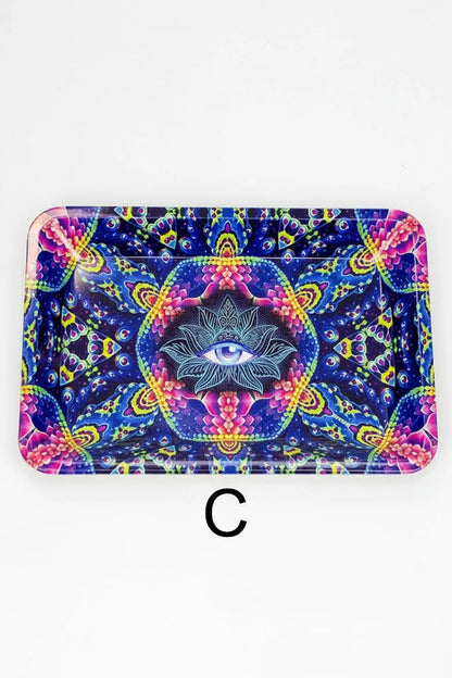 Small Graphic Rolling Tray