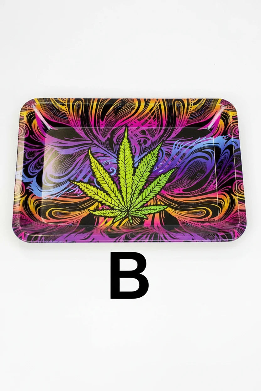 Small Graphic Rolling Tray