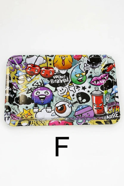 Small Graphic Rolling Tray