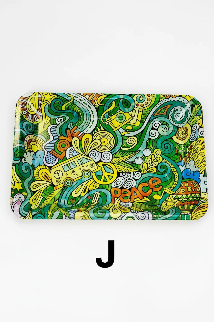 Small Graphic Rolling Tray